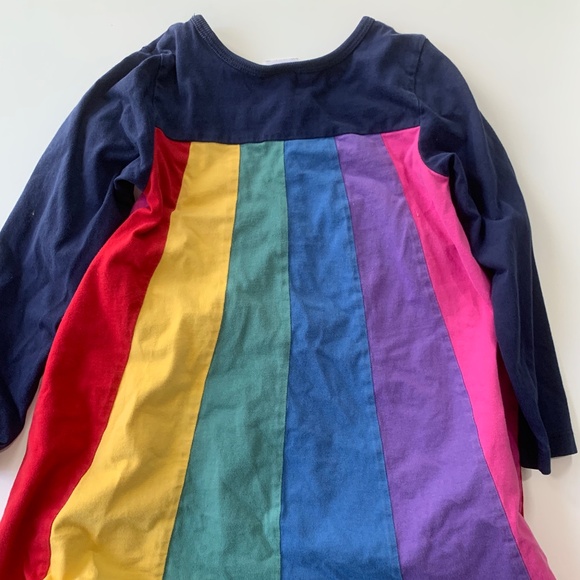 Hanna Andersson Girl's Rainbow Dress 4T - Picture 1 of 3